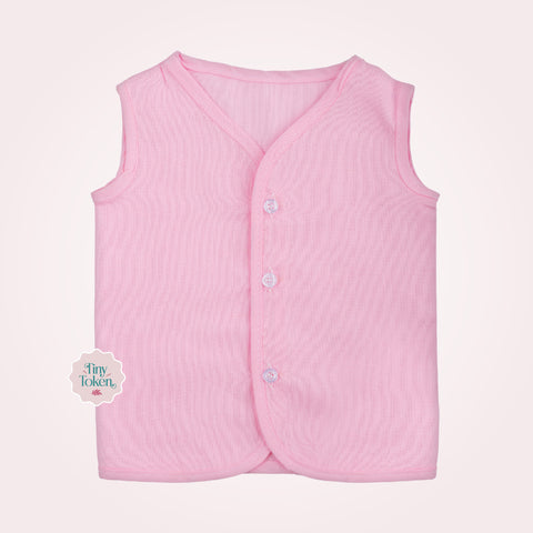 Button Zabhali Plain | Pink