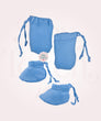 Mitten Set Plain | Dori | Blue